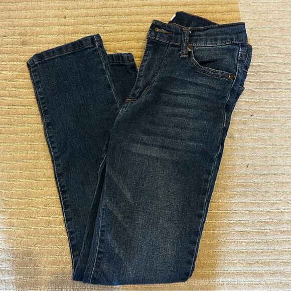 Classic Boys size 8 Straight Leg Jeans in Dark Blue - Picture 10 of 10
